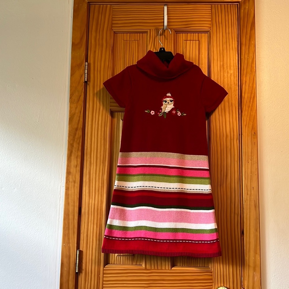 Girls Gymboree Sweater Dress Size 8